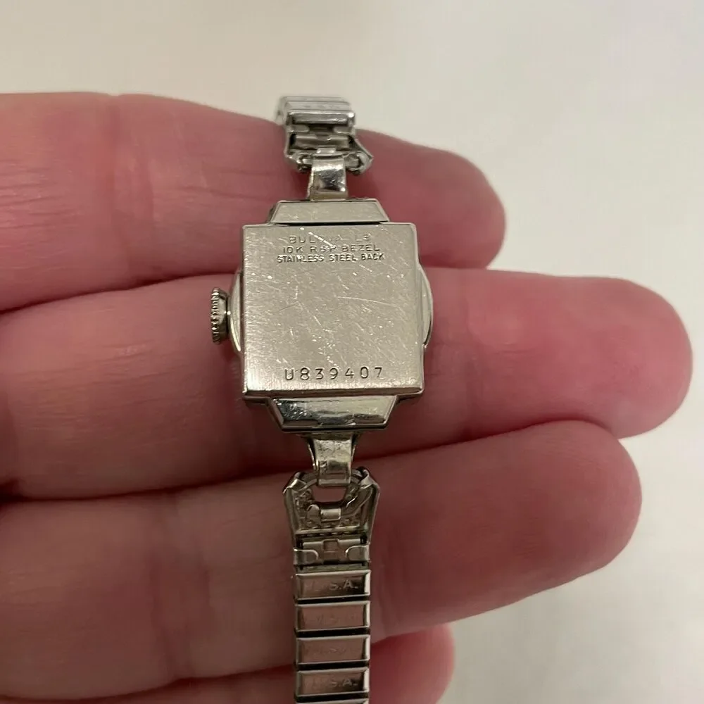 Art Deco Mid Century Bulova Ladies Watch beautiful working condition from 1959